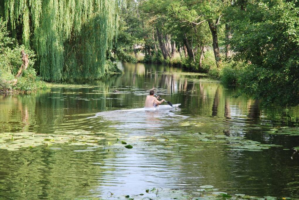 فيلا Magnifique Moulin Proche Chablis, Jacuzzi Et Riviere Annay-sur-Serein المظهر الخارجي الصورة