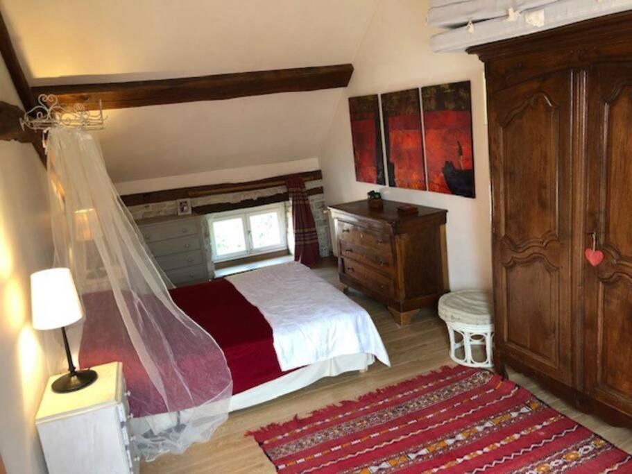 فيلا Magnifique Moulin Proche Chablis, Jacuzzi Et Riviere Annay-sur-Serein المظهر الخارجي الصورة