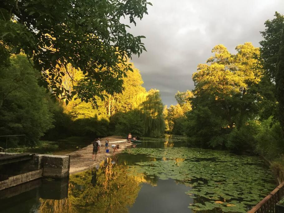 فيلا Magnifique Moulin Proche Chablis, Jacuzzi Et Riviere Annay-sur-Serein المظهر الخارجي الصورة