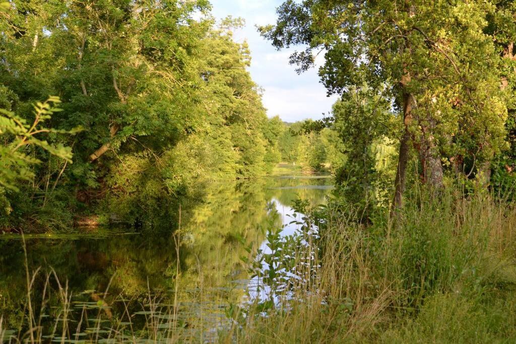 فيلا Magnifique Moulin Proche Chablis, Jacuzzi Et Riviere Annay-sur-Serein المظهر الخارجي الصورة