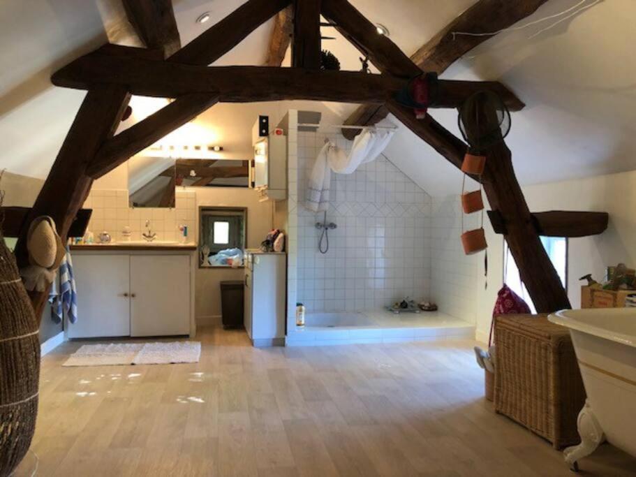 فيلا Magnifique Moulin Proche Chablis, Jacuzzi Et Riviere Annay-sur-Serein المظهر الخارجي الصورة