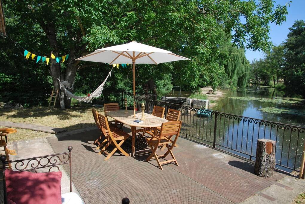 فيلا Magnifique Moulin Proche Chablis, Jacuzzi Et Riviere Annay-sur-Serein المظهر الخارجي الصورة