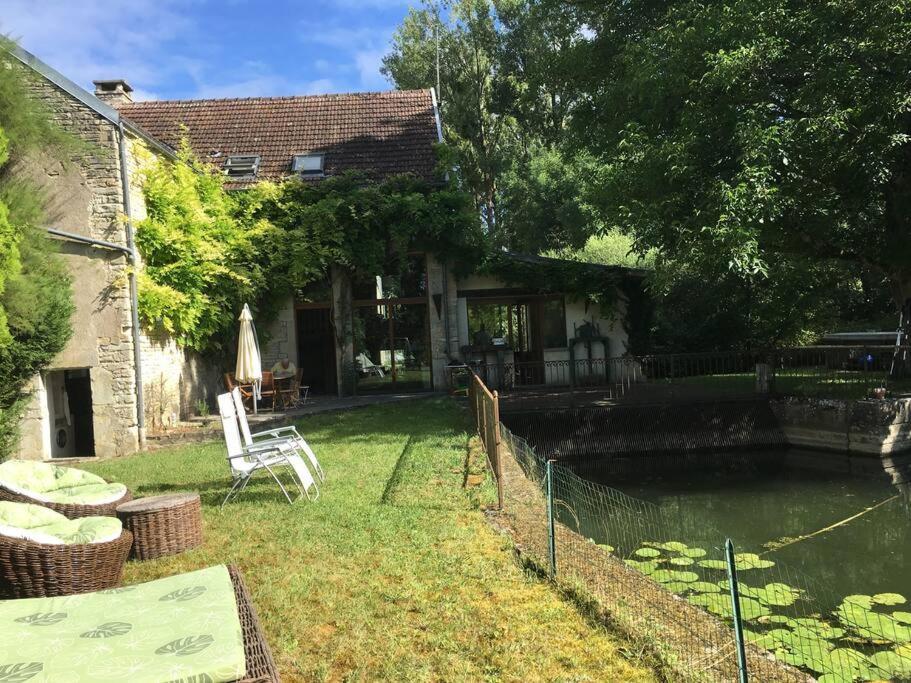 فيلا Magnifique Moulin Proche Chablis, Jacuzzi Et Riviere Annay-sur-Serein المظهر الخارجي الصورة