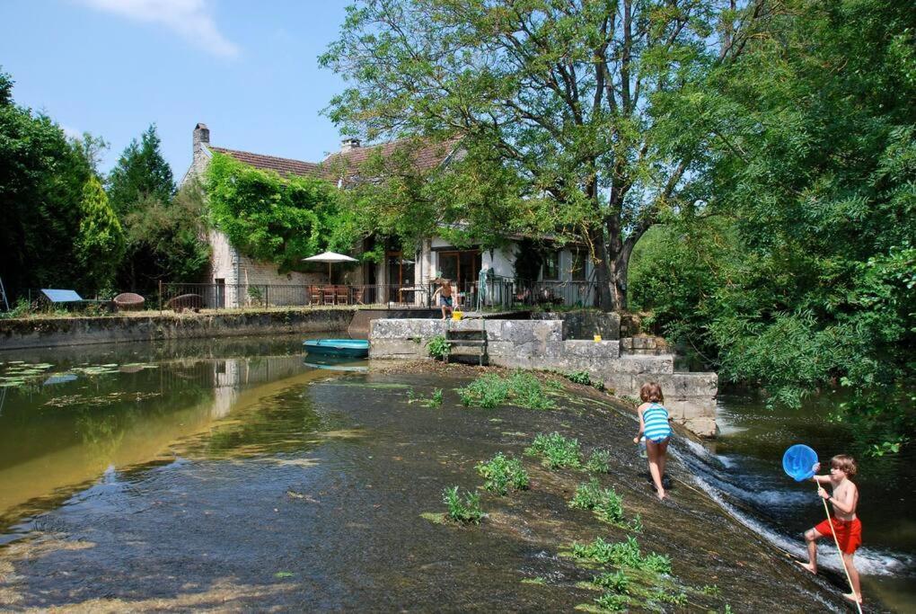 فيلا Magnifique Moulin Proche Chablis, Jacuzzi Et Riviere Annay-sur-Serein المظهر الخارجي الصورة