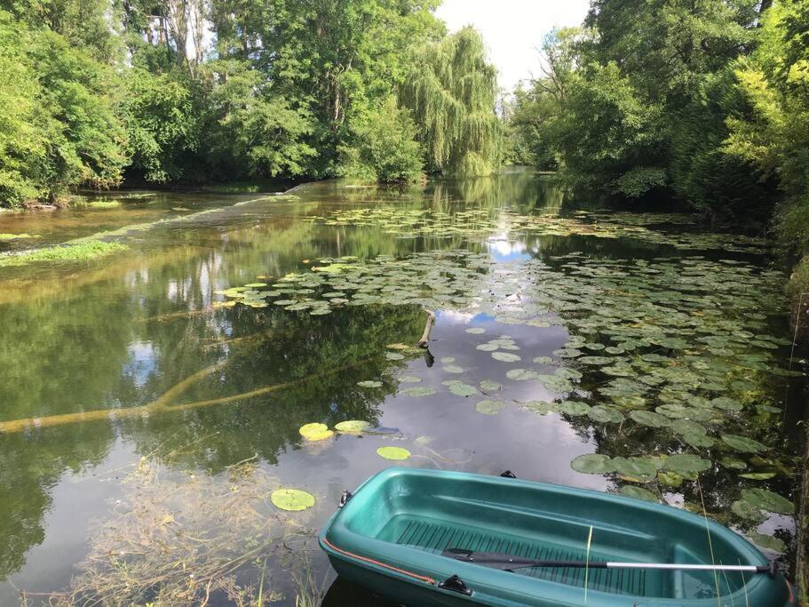 فيلا Magnifique Moulin Proche Chablis, Jacuzzi Et Riviere Annay-sur-Serein المظهر الخارجي الصورة