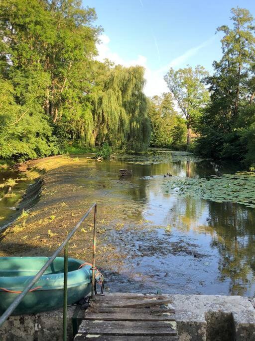 فيلا Magnifique Moulin Proche Chablis, Jacuzzi Et Riviere Annay-sur-Serein المظهر الخارجي الصورة