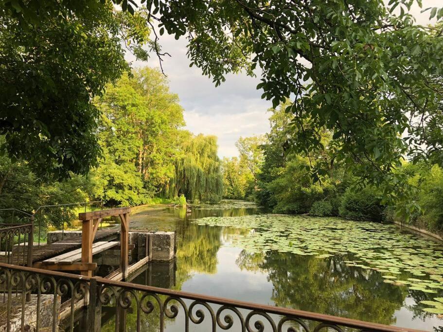 فيلا Magnifique Moulin Proche Chablis, Jacuzzi Et Riviere Annay-sur-Serein المظهر الخارجي الصورة