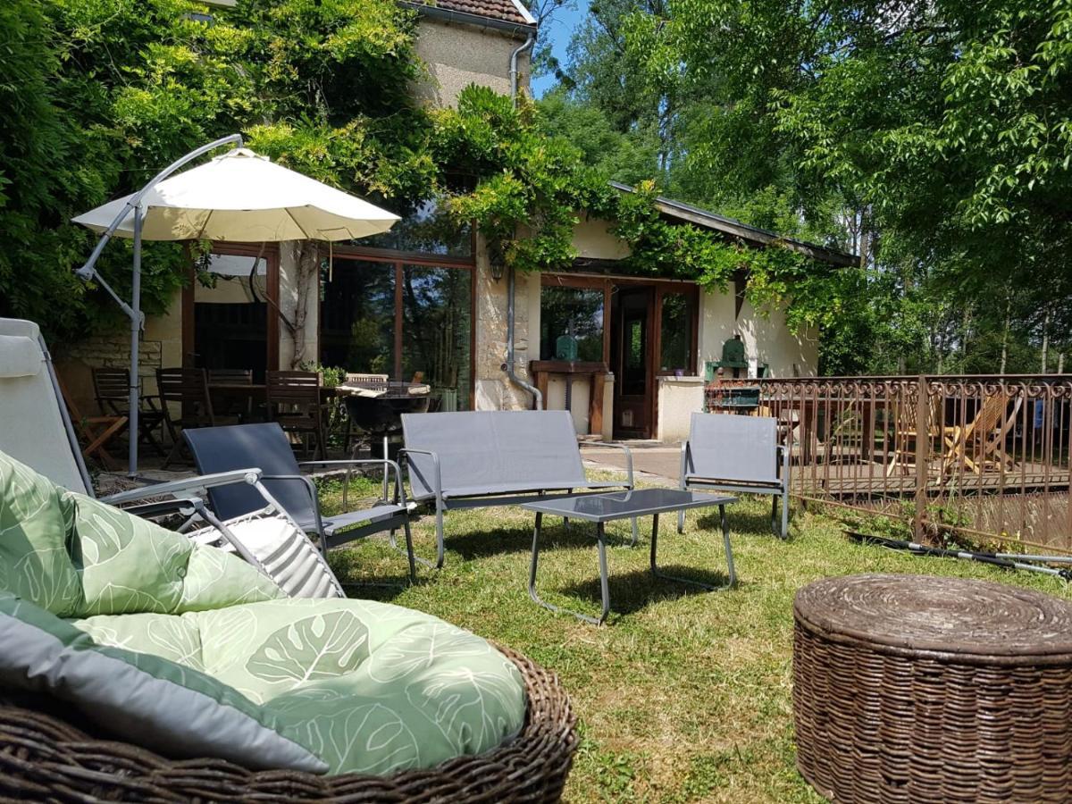 فيلا Magnifique Moulin Proche Chablis, Jacuzzi Et Riviere Annay-sur-Serein المظهر الخارجي الصورة